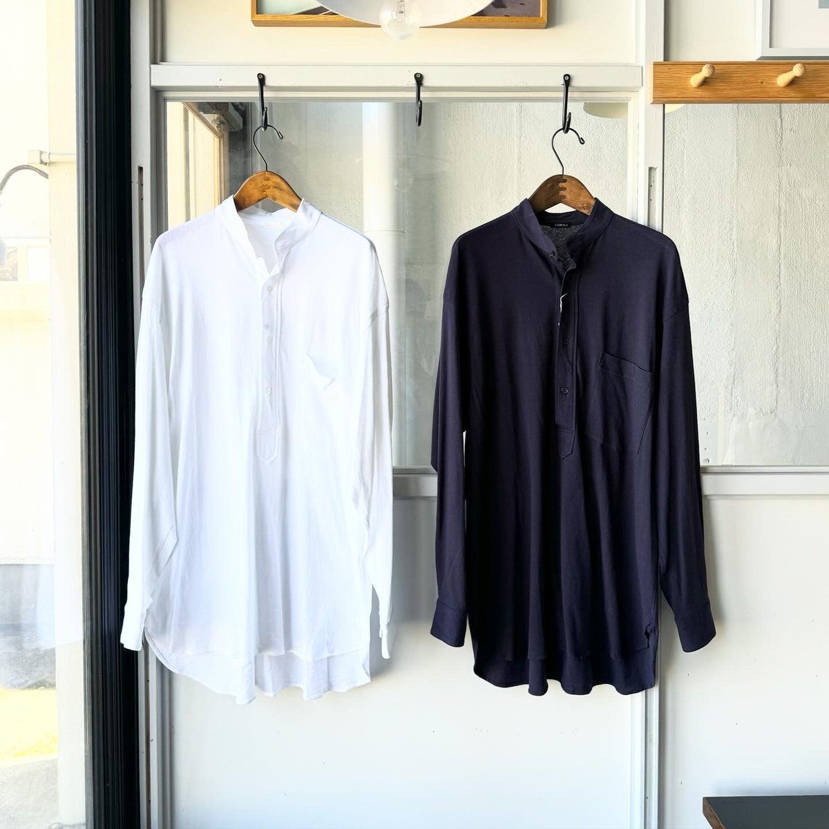 い*ら様 COMOLI 24SS コットンジャージプルオーバーシャツ COMOLI コットンジャージ プルオーバーシャツ | Less Higashikawa