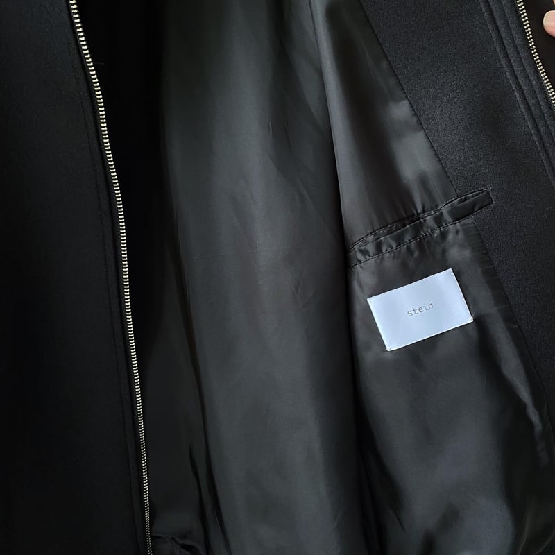 stein OVERSIZED MELTON HARRINGTON ZIP JACKET stein OVERSIZED MELTON HARRINGTON ZIP JACKET