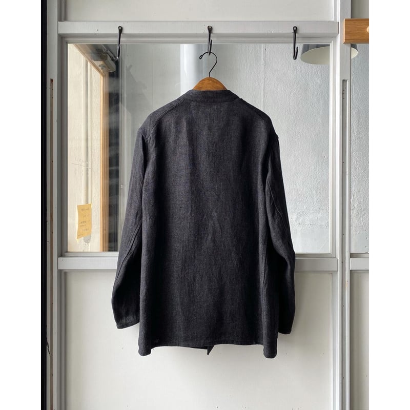 COMOLI リネン スタンドカラージャケット | Less Higashikawa COMOLI リネン スタンドカラージャケット | Less Higashikawa
