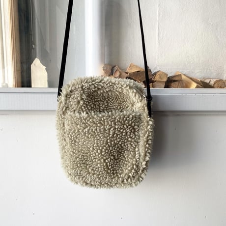 ssstein     BAG_POUCH（WOOL BOA）  - ST.471-2
