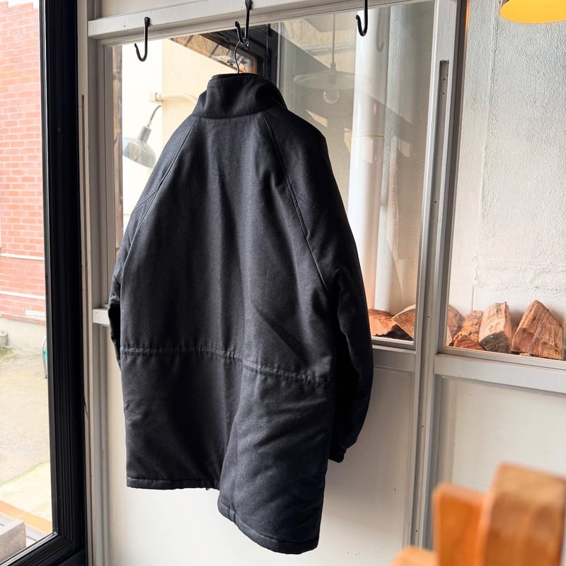 AURALEE WOOL FULLING FLANNEL PADDED OVER BLOUSO