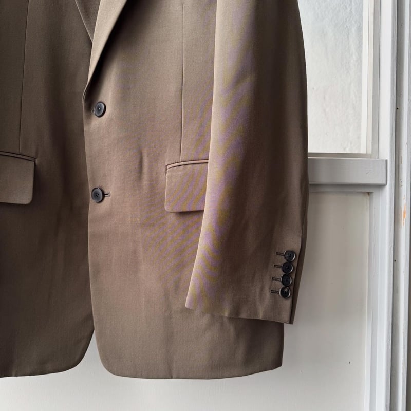 AURALEE LIGHT WOOL MAX GABARDINE JACKET | Less