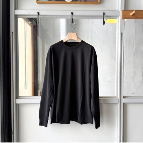 COMOLI　コットンジャージ 長袖Tシャツ