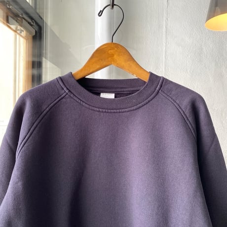 COMOLI  コットン吊裏毛 クルーネック