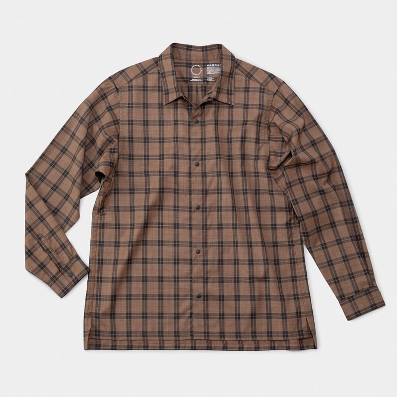 山と道 Merino Shirt - Unisex ※在庫あり | Less Hi...