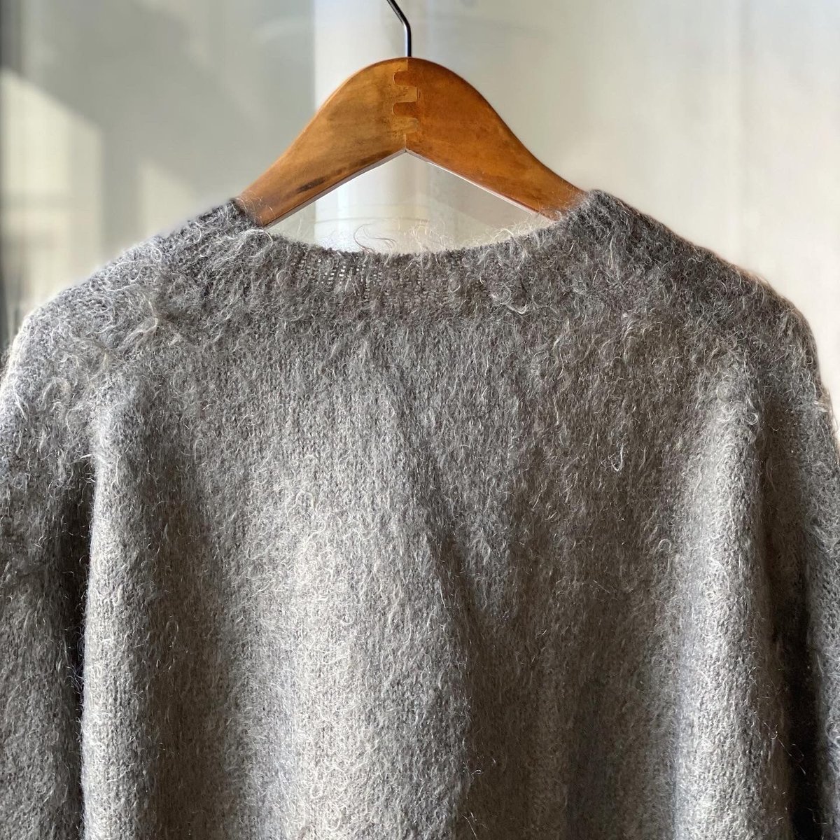 はなさま専用　新品　AURALEE MOHAIR KNIT P/O オーラリー AURALEE BRUSHED SUPER KID MOHAIR KNIT P/O A