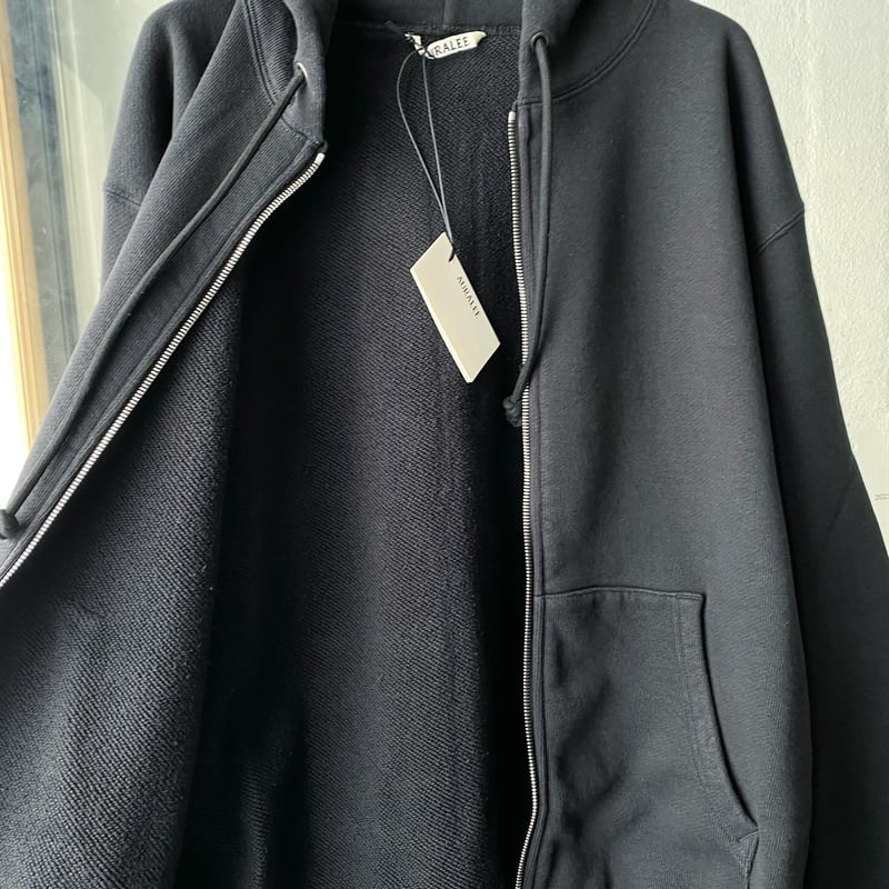 AURALEE HEAVY BD SWEAT ZIP PARKA | Less Higash AURALEE HEAVY BD SWEAT ZIP PARKA | Less Higash