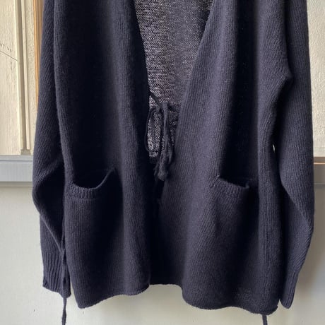 COMOLI　カシミヤ製品染 カーディガン