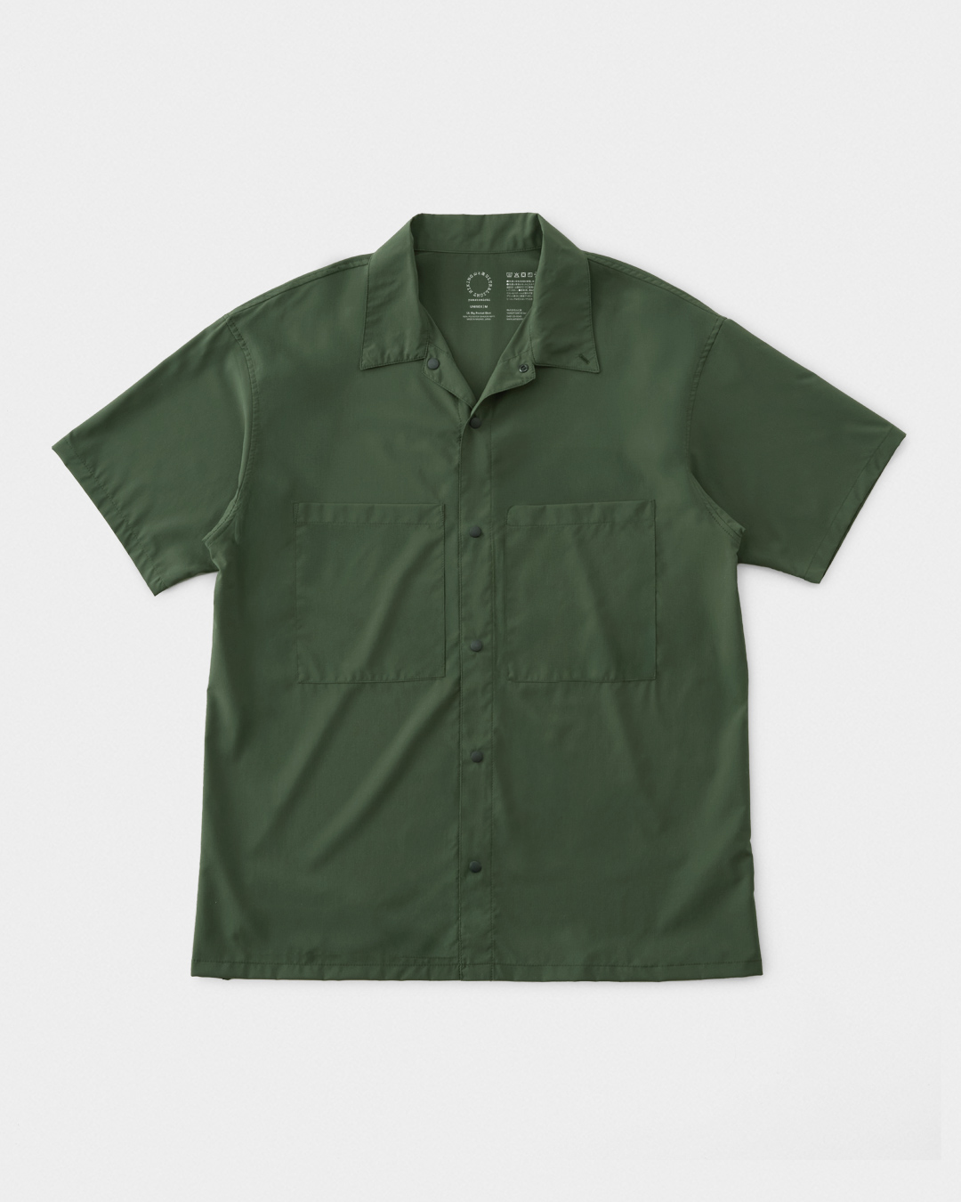 山と道 UL Big Pocket Short Sleeve Shirt - Unisex