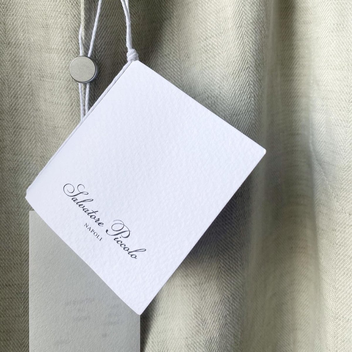 COMOLI リネンヘリンボーン スタンドカラージャケット | Less COMOLI リネンヘリンボーン スタンドカラージャケット | Less