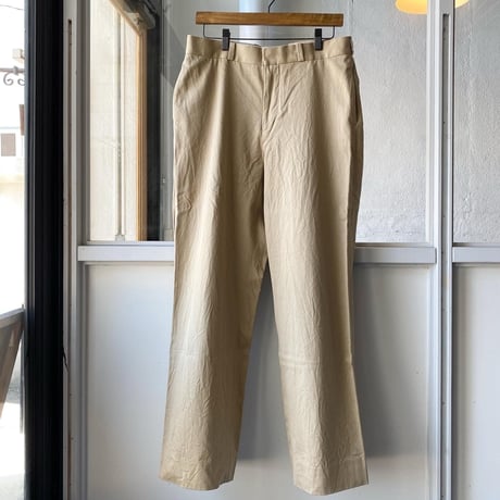 YAECA     [ MEN ]   チノクロスパンツ ストレート 10606