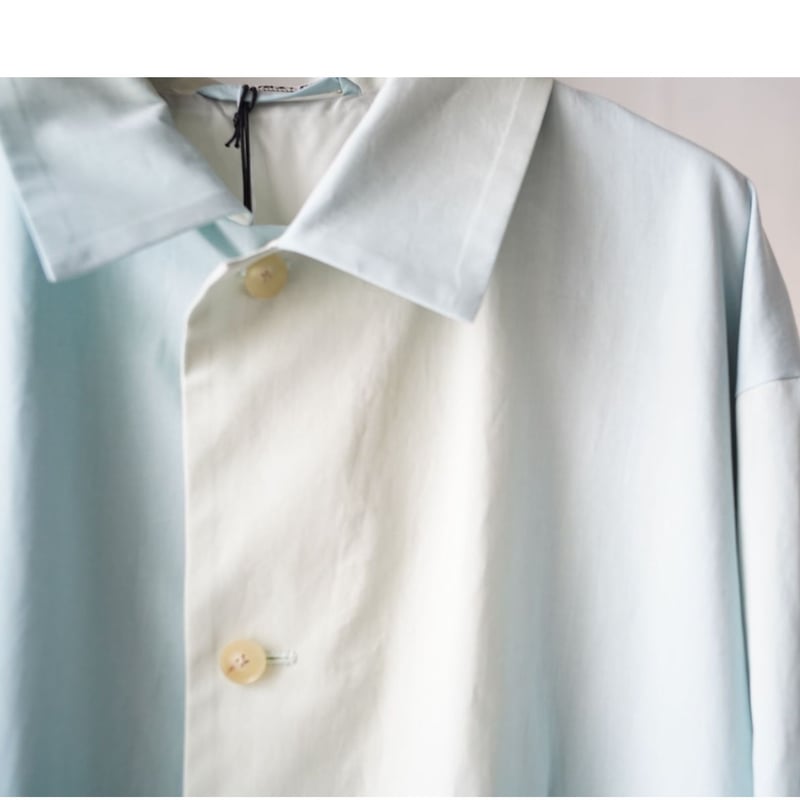 ジャケット・アウター WASHED FINX GRADATION DYED BIG BLOUZON AURALEE WASHED FINX GRADATION DYED BIG BLOUZON