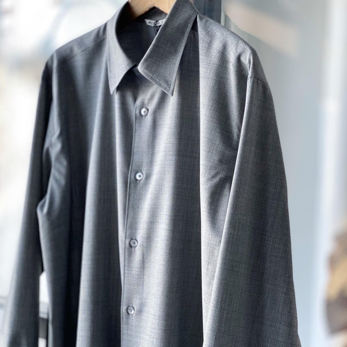 トップス AURALEE SUPER FINE TROPICAL WOOL SHIRT AURALEE SUPER FINE TROPICAL WOOL SHIRT — TF Blog