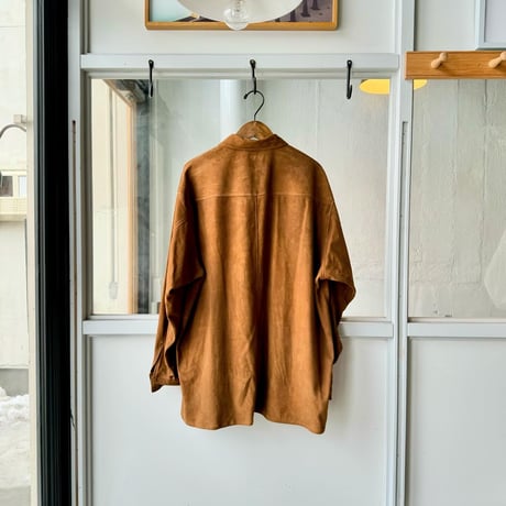 COMOLI　スエード シャツジャケット