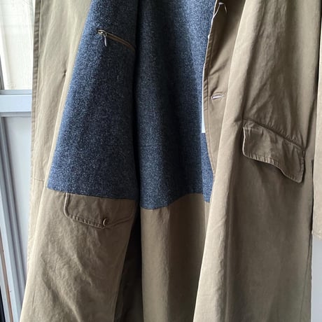 COMOLI フーデッドコート