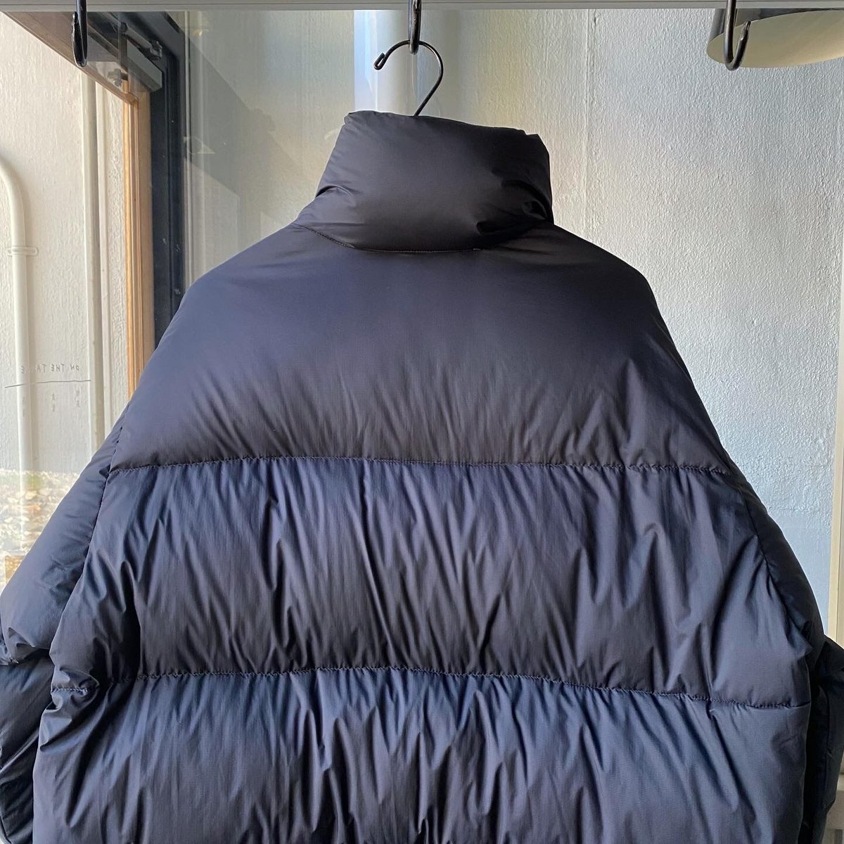 AURALEE SUPER LIGHT NYLON RIPSTOP DOWN BLOUSON