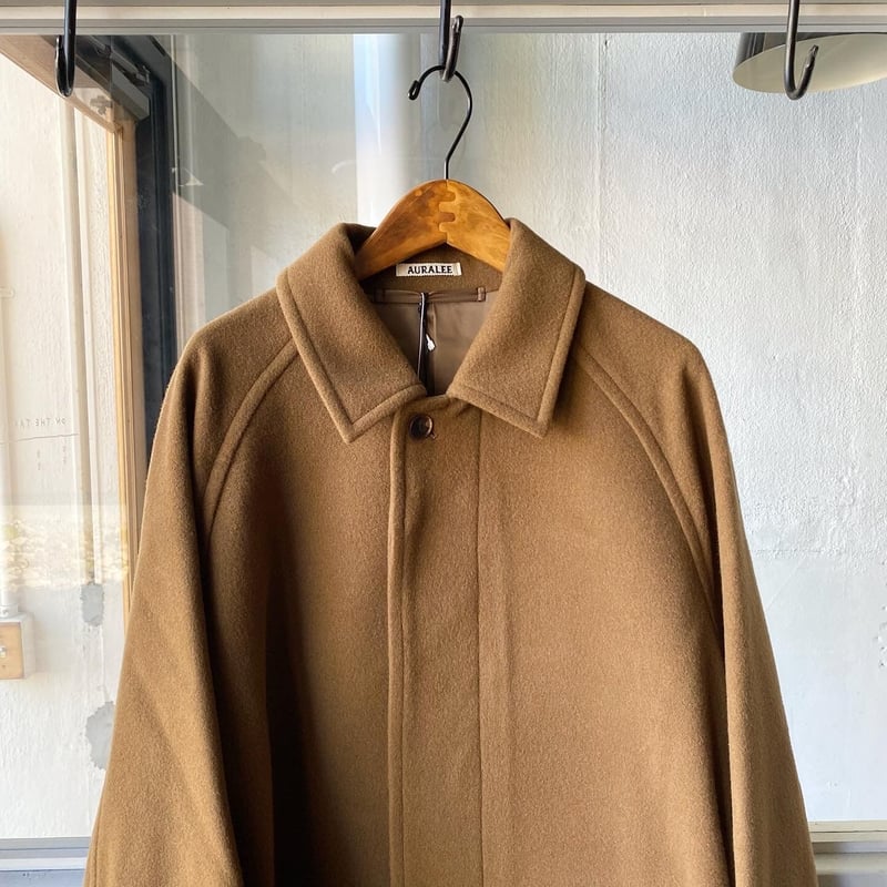 AURALEE CASHMERE WOOL MOSSER SOUTIEN COLLAR CO