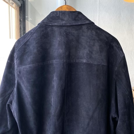 COMOLI   シープスエード ジップショートジャケット
