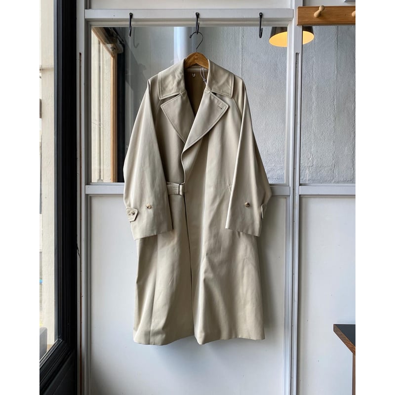 COMOLI コットンギャバ タイロッケンコート (ライナー付き COMOLI コットンギャバ タイロッケンコート (ライナー付き