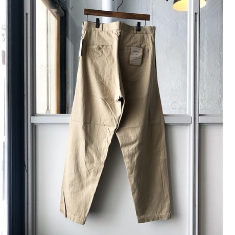 YAECA     [ MEN ]   チノクロスパンツ ワイドテーパード