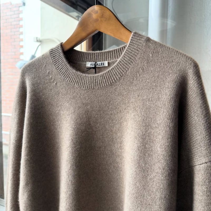 AURALEE BABY CASHMERE KNIT P/O | Less Higashikawa