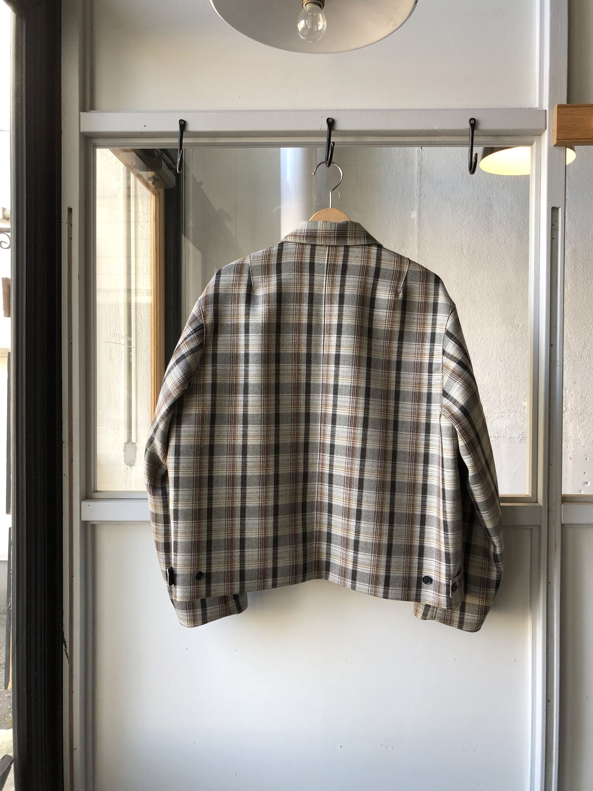 ジャケット・アウター AURALEE DOUBLEFACE CHECKCHESTERFIELDCOAT fit=scale-down,w=1200