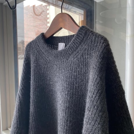 YAECA [CONTEMPO]　カシミヤクルーネックニット - UNISEX