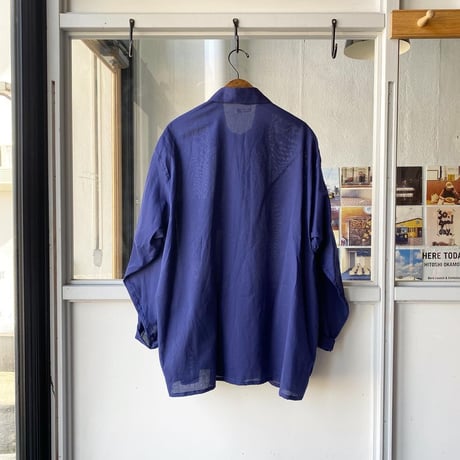 COMOLI 　空紡オックス シャツジャケット