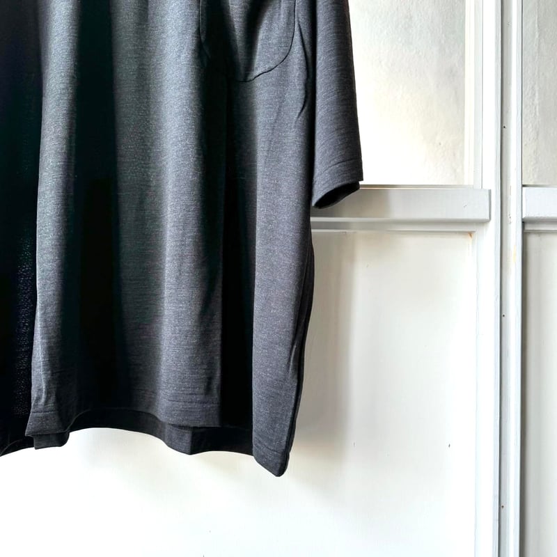 ＜COMOLI＞サマーウール 半袖Tシャツ(Z01-05023) COMOLI＞サマーウール 半袖Tシャツ(Z01-05023) | MAKES ONLINE STORE
