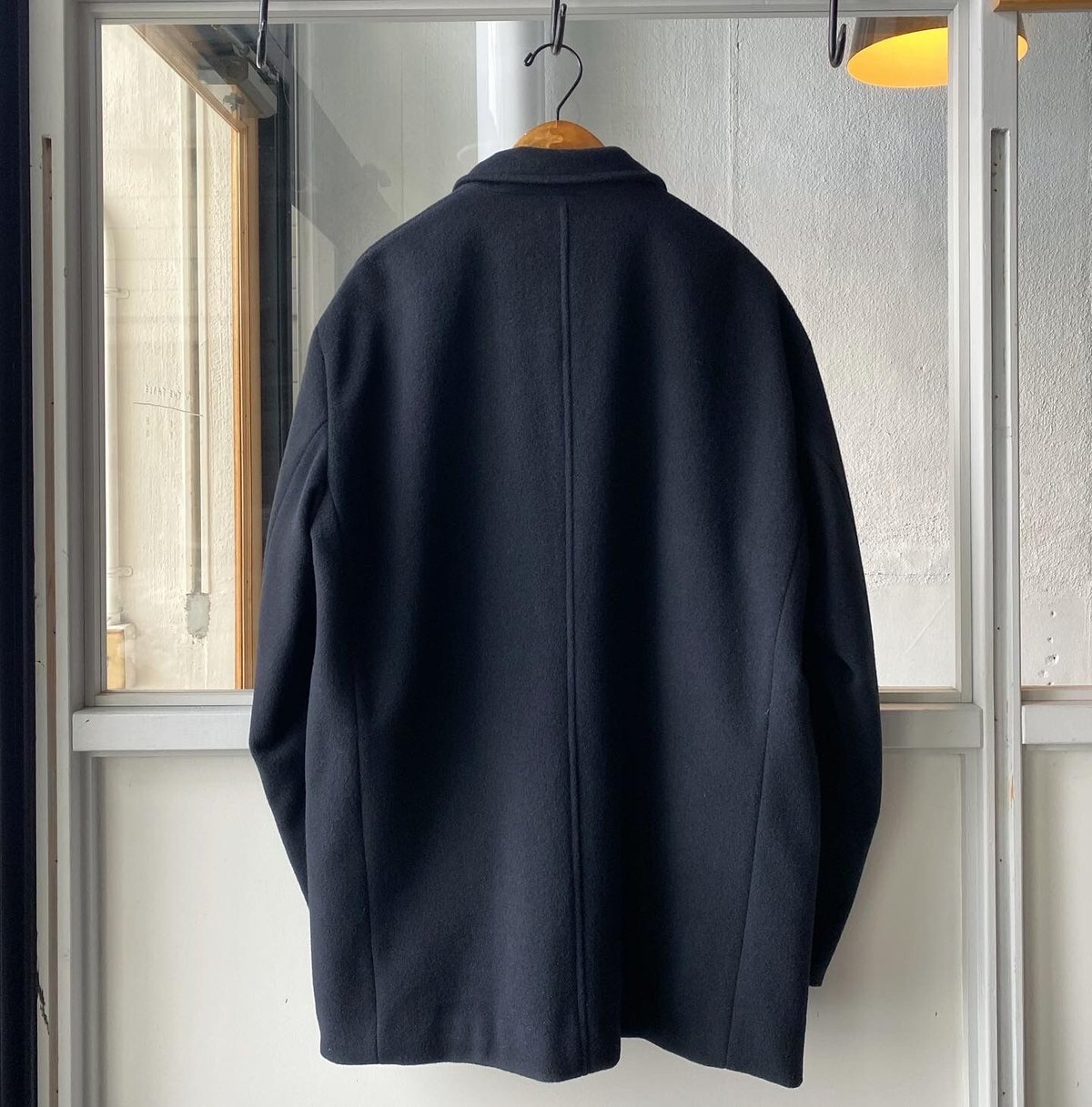 AURALEE CASHMERE WOOL MOSSER OVER JACKET | Les...