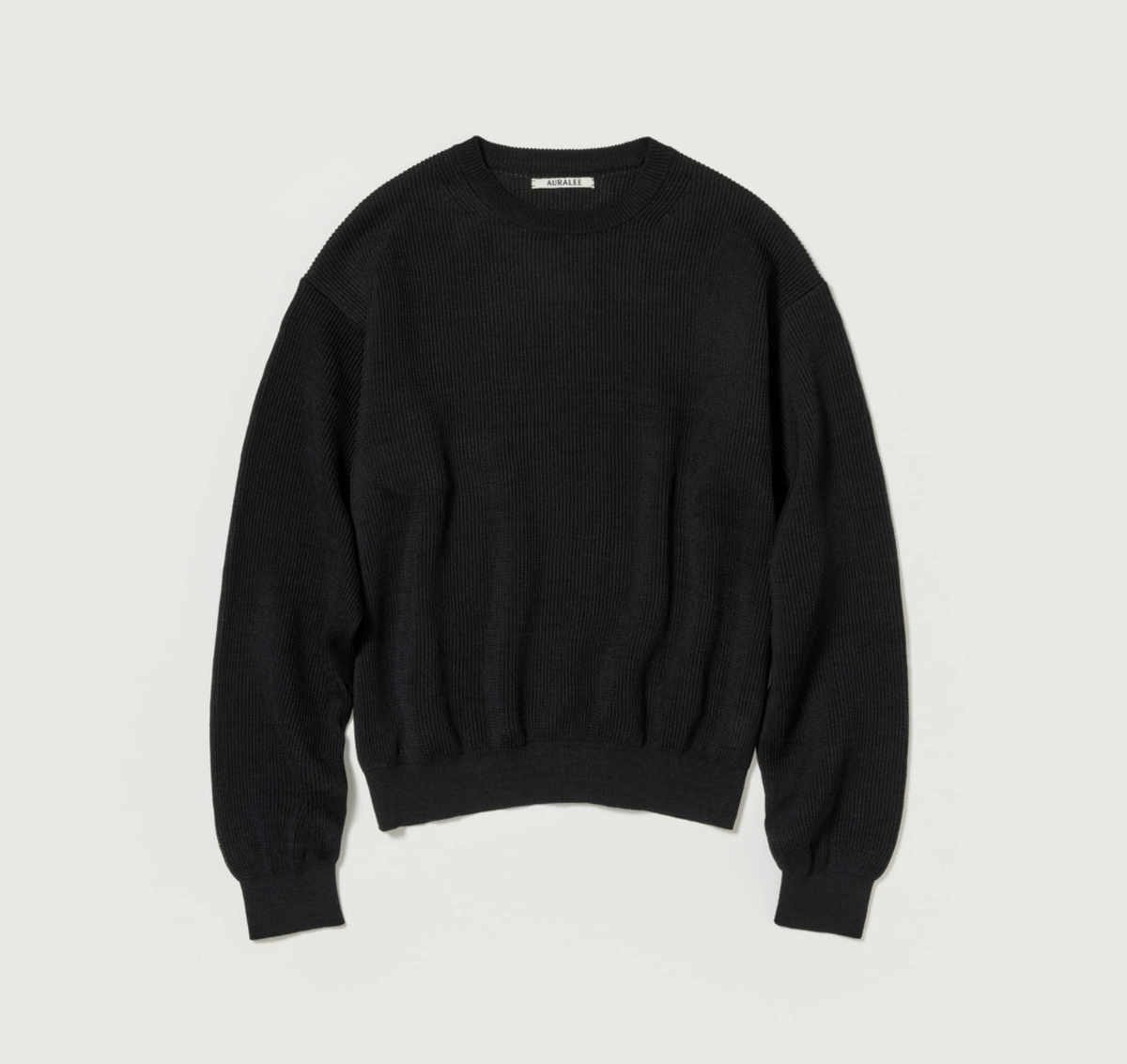 AURALEE FLAT YARN RIB KNIT P/O | Less Higashikawa