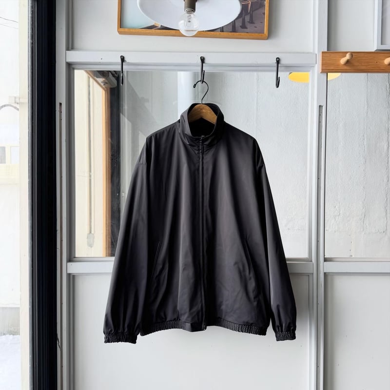 ssstein SILK-BACK STAND COLLAR ZIP JACKET | L