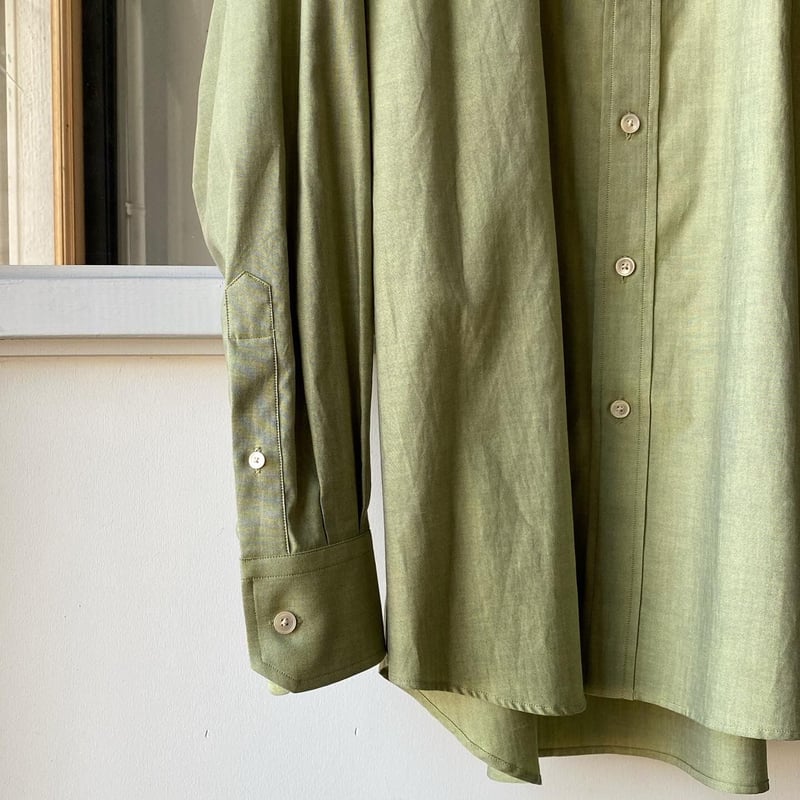 AURALEE FINX OX CHAMBRAY SHIRTS | Less Higas
