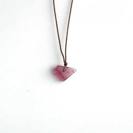 Margaret Solow　Geometric  Necklace    Tourmaline