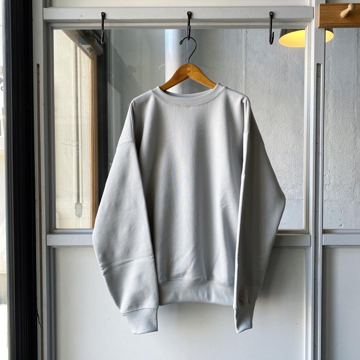 AURALEE POLYESTER SWEAT P/O (Mens) A20SP02PU