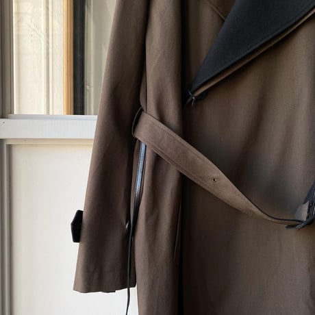 stein     DOUBLE LAPELED DOUBLE BREASTED COAT  - ST.402