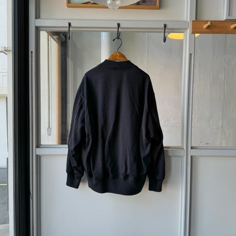 COMOLI　ウールニット ジップブルゾン