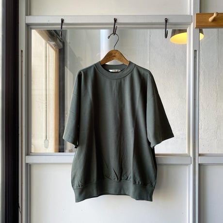 AURALEE SUPER HIGH GAUGE SWEAT BIG TEE (Mens)  A20SP02NU