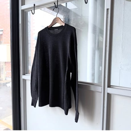 COMOLI　7G クルーネックニット