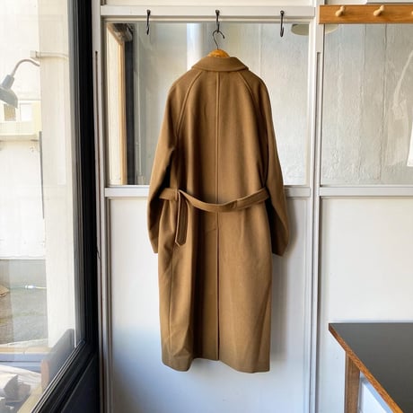 AURALEE 　CASHMERE WOOL MOSSER SOUTIEN COLLAR COAT