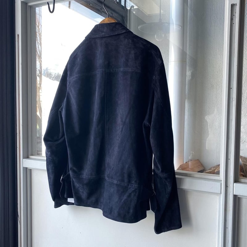 COMOLI 22ss シープスエードジャケット 18SS COMOLI 1st シープスキン スエード レザー ジャケット