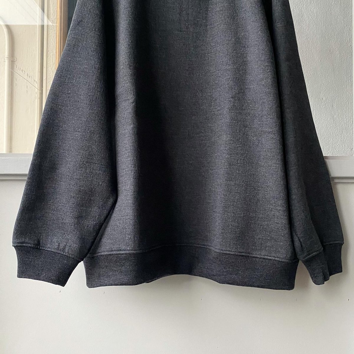 【COMOLI】 23AW W/C/Si 長袖クルー （Y03-05010） COMOLI W/C/Si 長袖クルー