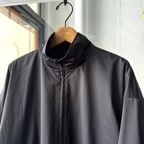 ssstein　  SILK-BACK STAND COLLAR ZIP JACKET