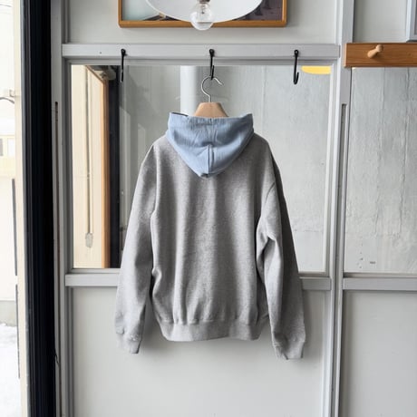 AURALEE　SMOOTH SOFT BD SWEAT P/O PARKA