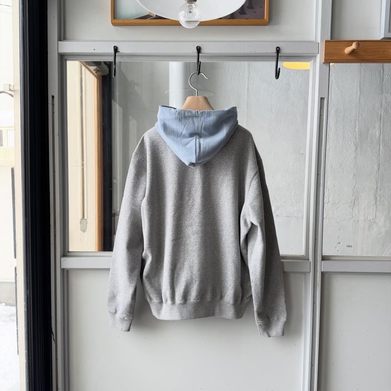 AURALEE SMOOTH SOFT BD SWEAT P/O PARKA | Less