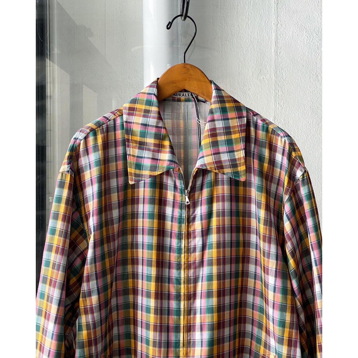 ジャケット・アウター AURALEE A22SB04GN GIZA LIGHT WEIGHT