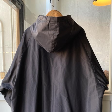 COMOLI　コットンシルク  フーデッドロングコート