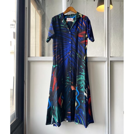 THE INOUE BROTHERS x  Aloha Blossom x Julien Colombier   "OKINAWA ZILLA DRESS "