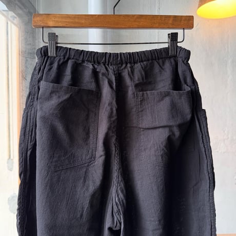 COMOLI　オックス ドローストリングパンツ