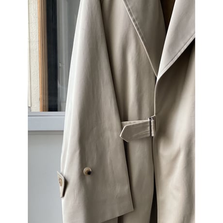 COMOLI コットンギャバタイロッケンコート(ライナー付)